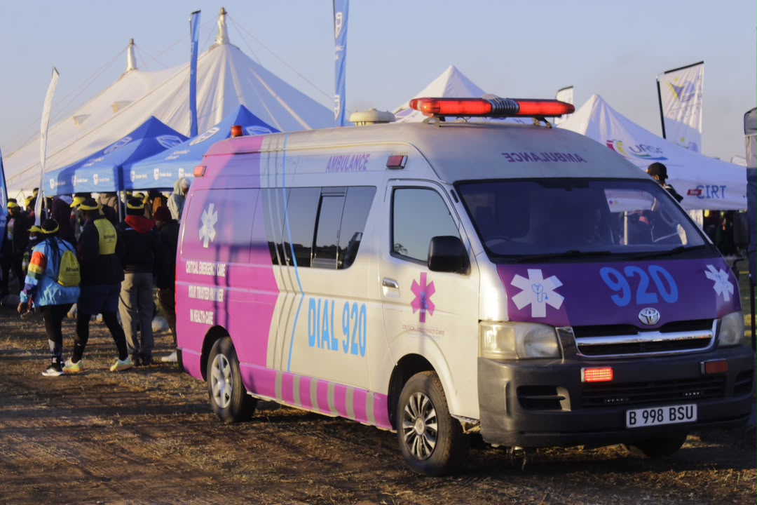 Toyota Quantum ambulance at an event